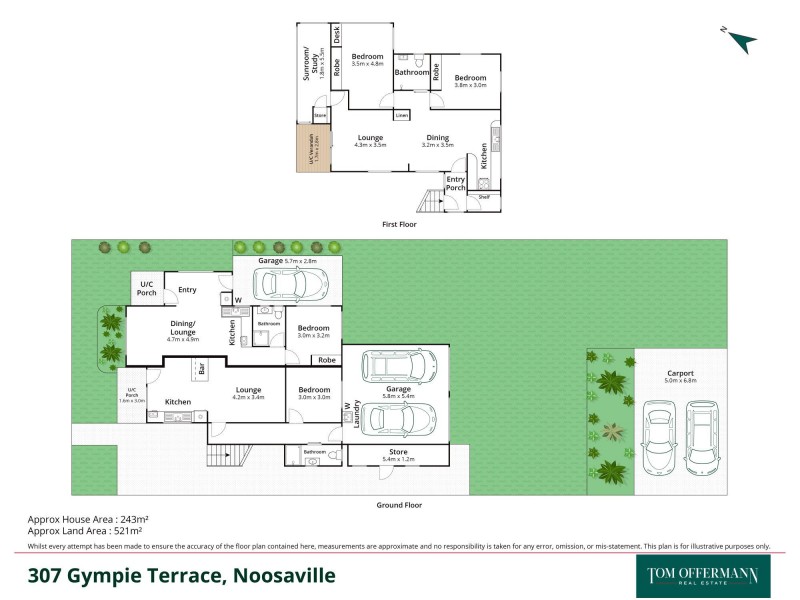 307 Gympie Terrace, Noosaville QLD 4566 Floorplan