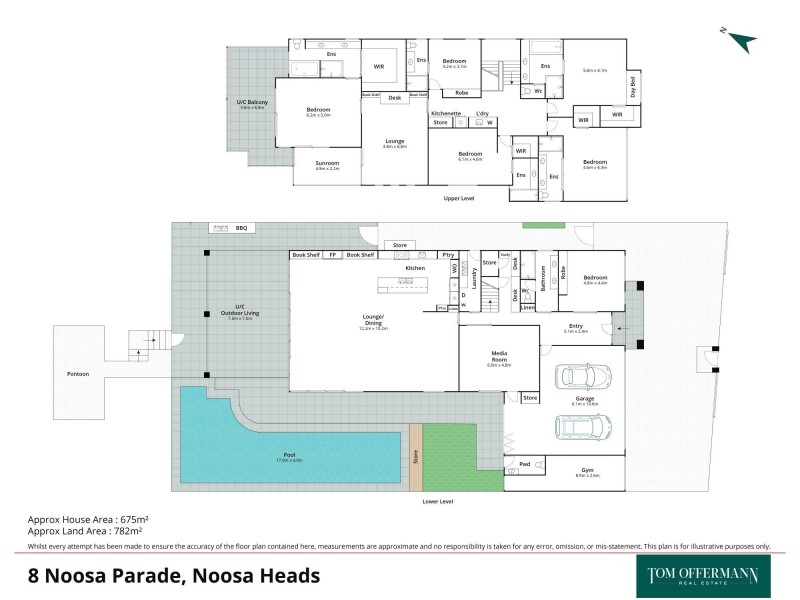 8 Noosa Parade, Noosa Heads QLD 4567 Floorplan