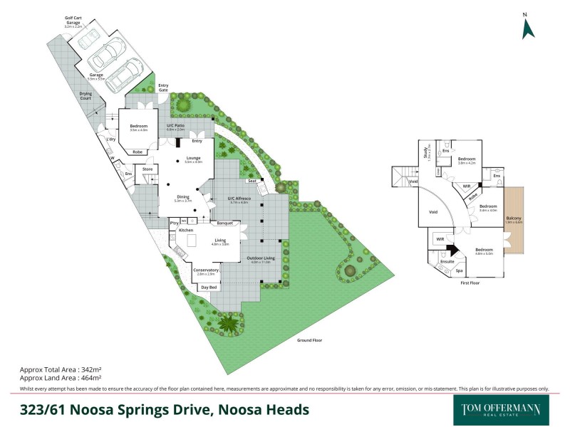 323/61 Noosa Springs Drive, Noosa Heads QLD 4567 Floorplan