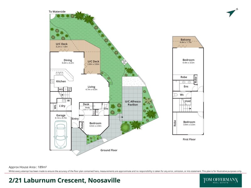 2/21 Laburnum Crescent, Noosaville QLD 4566 Floorplan