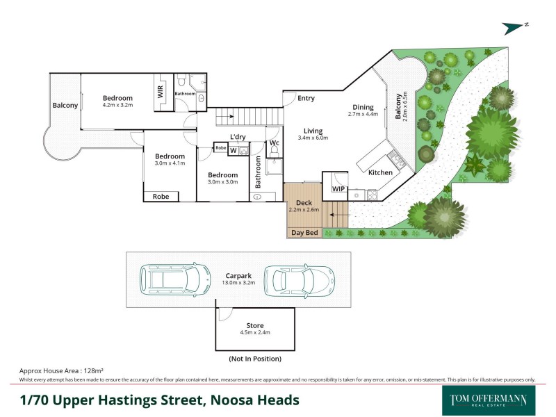 1/70 Upper Hastings Street, Noosa Heads QLD 4567 Floorplan