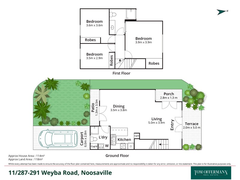 11/287-291 Weyba Road, Noosaville QLD 4566 Floorplan