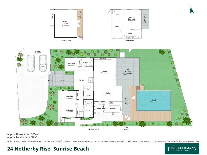 24 Netherby Rise, Sunrise Beach QLD 4567 Floorplan