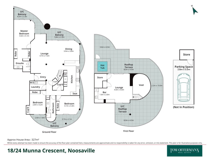 18/24 Munna Crescent, Noosaville QLD 4566 Floorplan