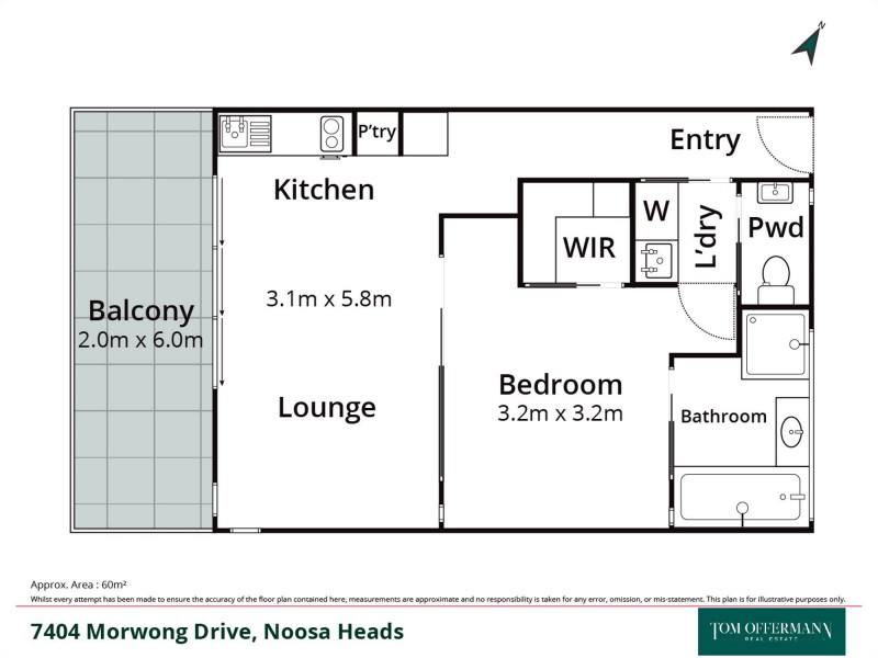 7404/5 Morwong Drive, Noosa Heads QLD 4567 Floorplan