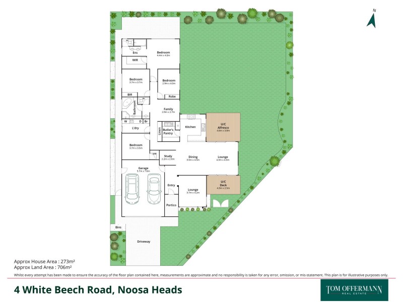 4 White Beech Road, Noosa Heads QLD 4567 Floorplan