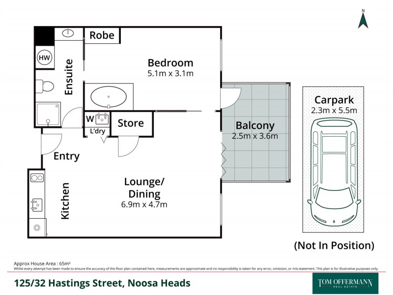 125/32 Hastings Street, Noosa Heads QLD 4567 Floorplan