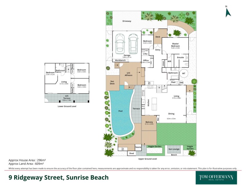 9 Ridgeway Street, Sunrise Beach QLD 4567 Floorplan