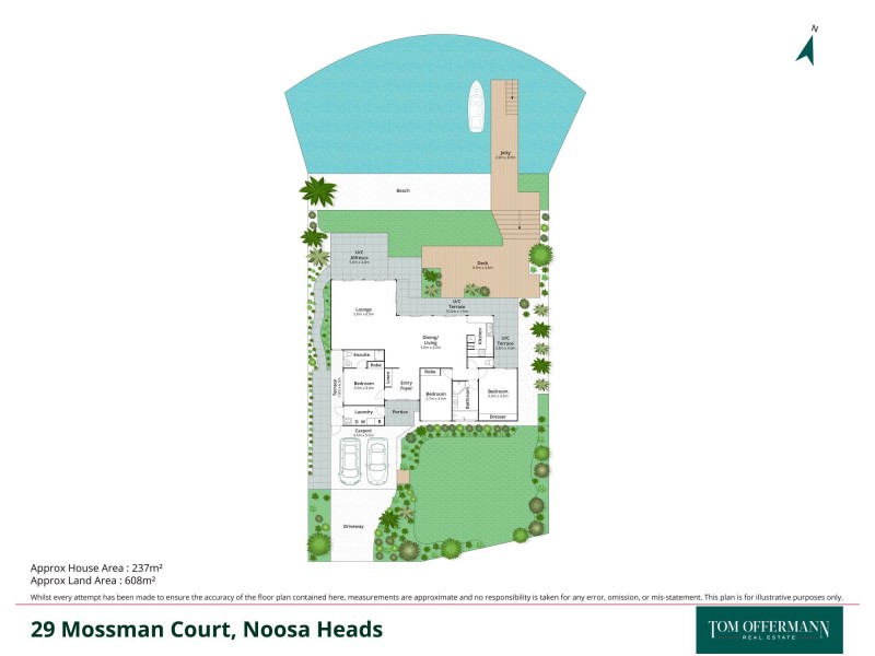 29 Mossman Court, Noosa Heads QLD 4567 Floorplan