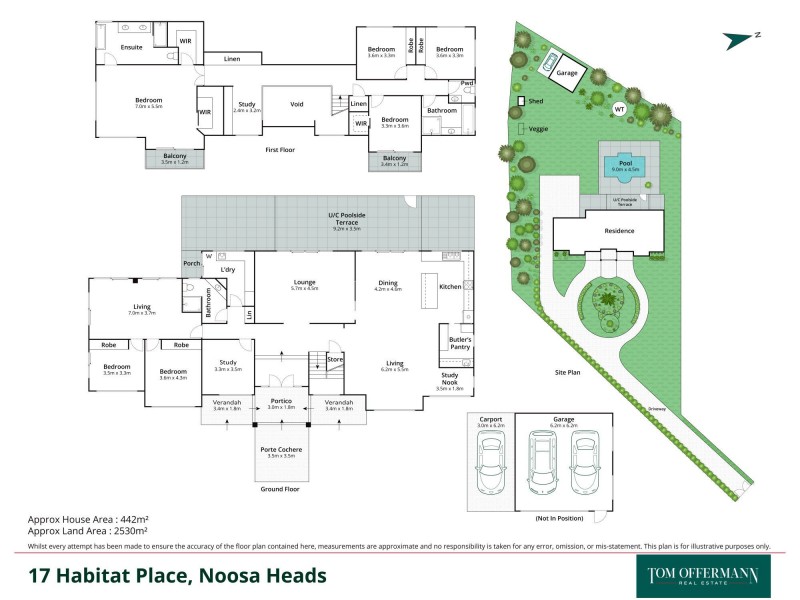 17 Habitat Place, Noosa Heads QLD 4567 Floorplan