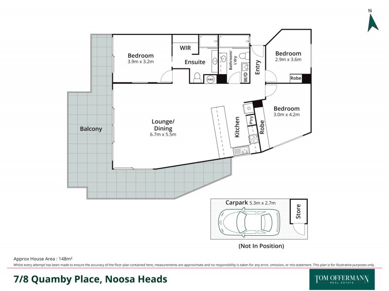 7/8 Quamby Place, Noosa Heads QLD 4567 Floorplan