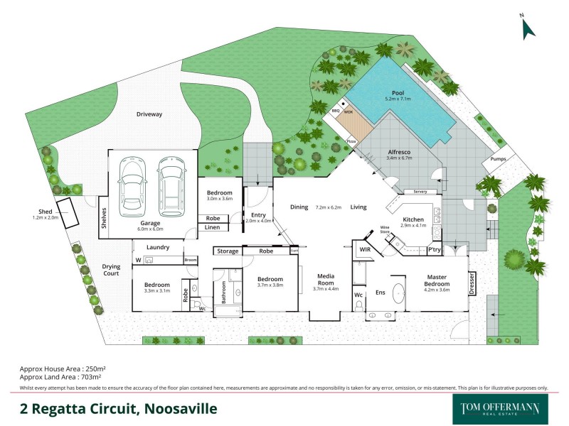 2 Regatta Circuit, Noosaville QLD 4566 Floorplan