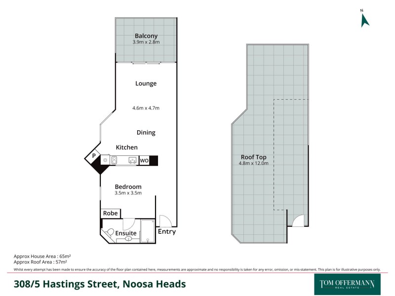 308/5 Hastings Street, Noosa Heads QLD 4567 Floorplan