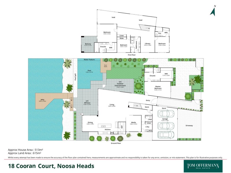 18 Cooran Court, Noosa Heads QLD 4567 Floorplan