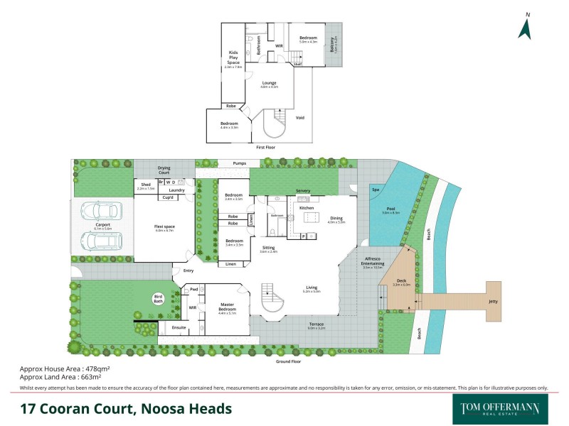 17 Cooran Court, Noosa Heads QLD 4567 Floorplan