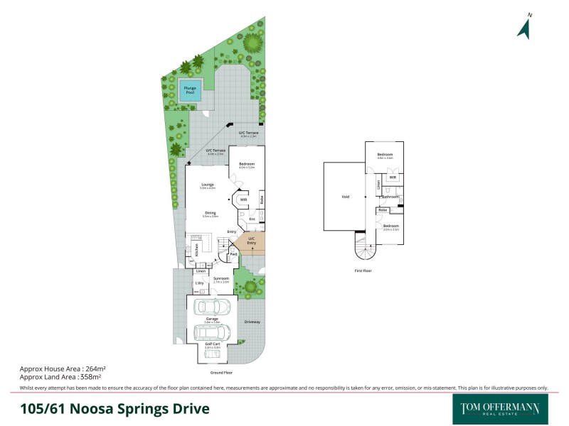 105/61 Noosa Springs Drive, Noosa Heads QLD 4567 Floorplan