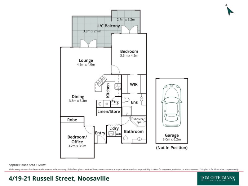 4/19-21 Russell Street, Noosaville QLD 4566 Floorplan