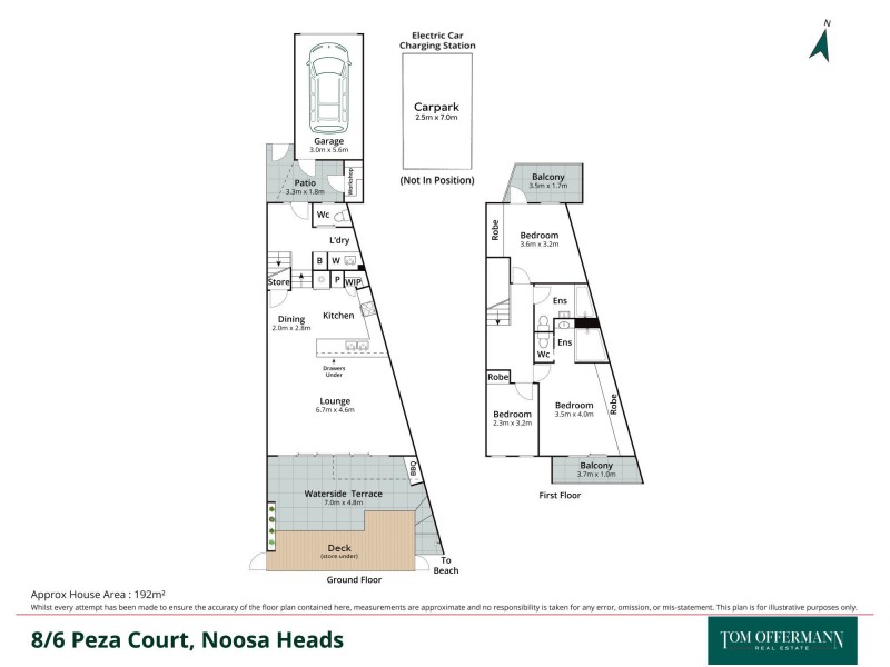 8/6 Peza Court, Noosa Heads QLD 4567 Floorplan