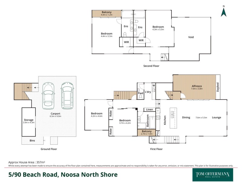 5/90 Beach road, Noosa North Shore QLD 4565 Floorplan