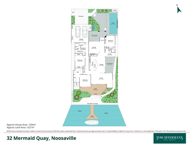 32 Mermaid Quay, Noosa Waters QLD 4566 Floorplan