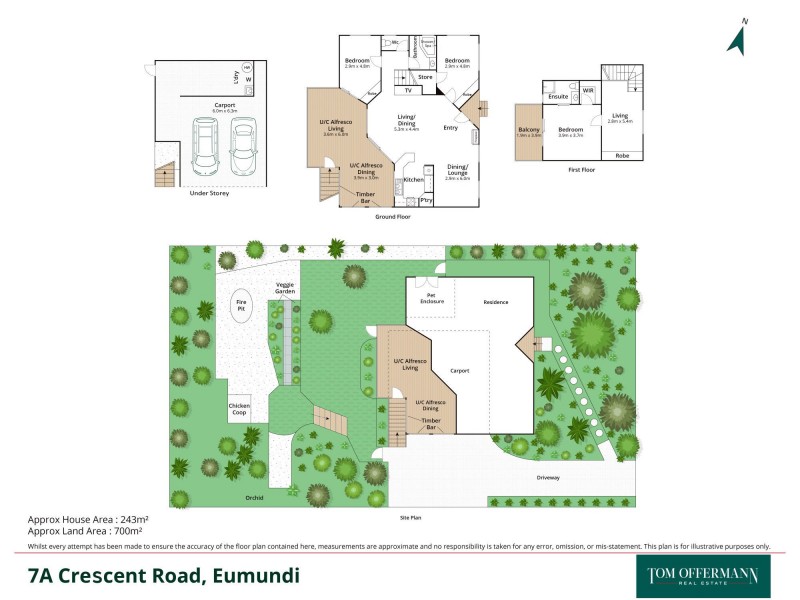 7a Crescent Road, Eumundi QLD 4562 Floorplan