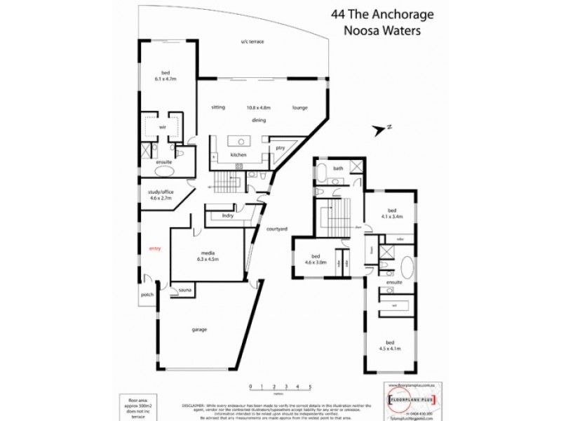 44 The Anchorage, Noosa Waters QLD 4566 Floorplan