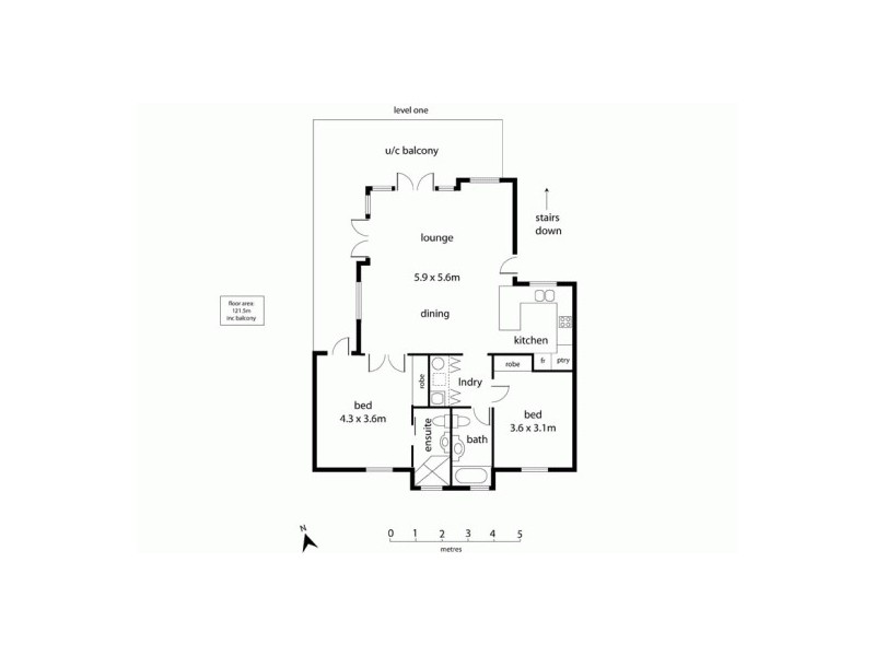 3/179 Weyba Rd, Noosaville QLD 4566 Floorplan
