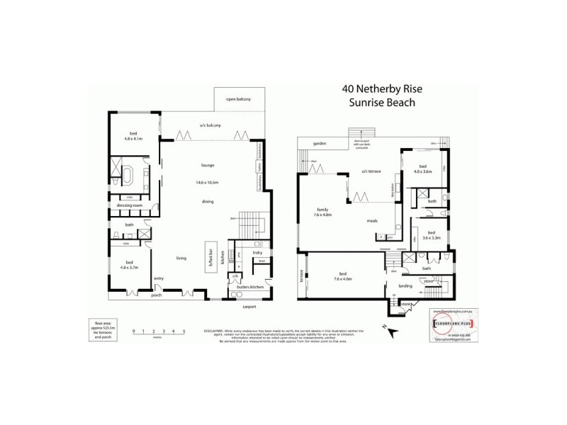 40 Netherby Rise, Sunrise Beach QLD 4567 Floorplan