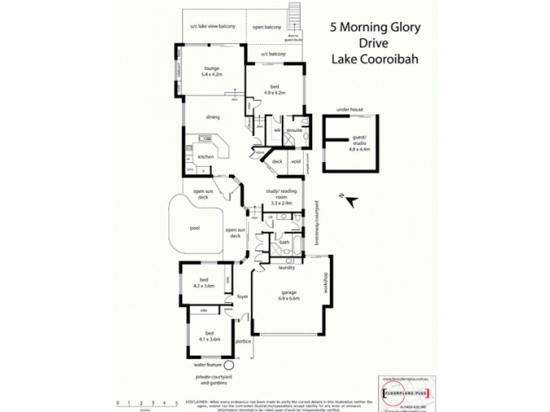 5 Morning Glory Drive, Cooroibah QLD 4565 Floorplan