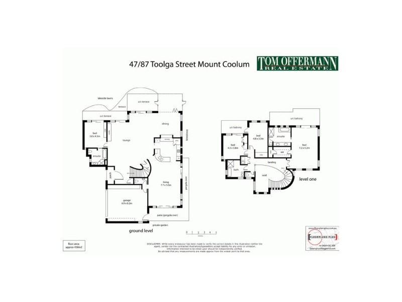 47/87 Toolga Street, Mount Coolum QLD 4573 Floorplan
