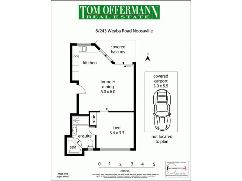 8/243 Weyba Rd, Noosaville QLD 4566 Floorplan