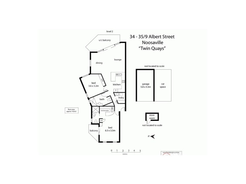 34 & 35/9 Albert St, Noosaville QLD 4566 Floorplan