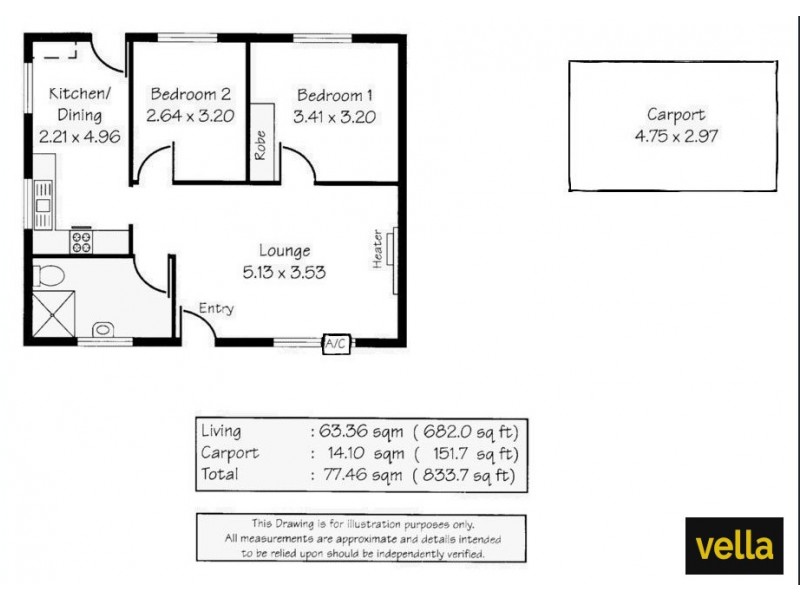 6/549 Magill Road, Magill SA 5072 Floorplan