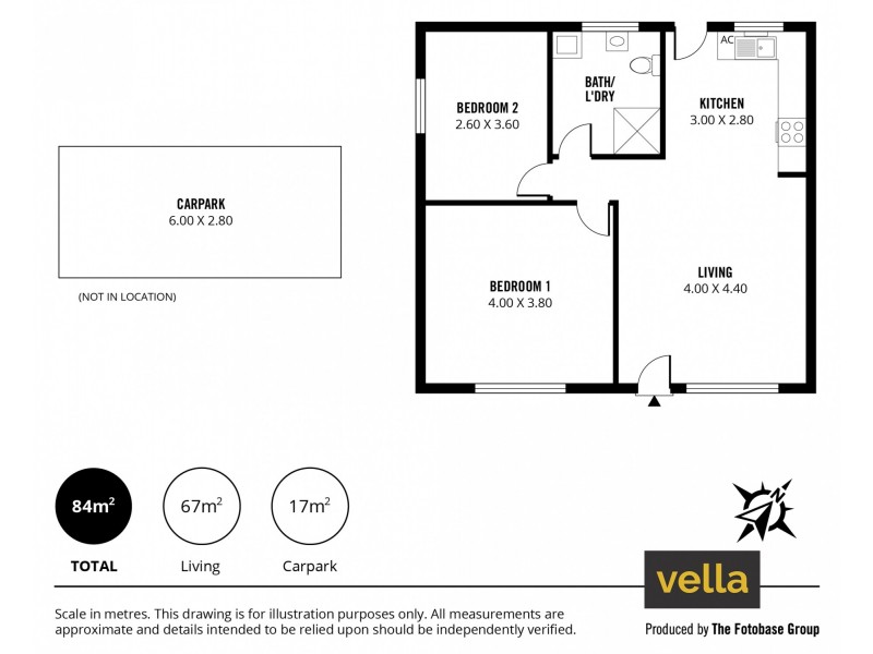 7/6 Wellington Street, Kensington SA 5068 Floorplan