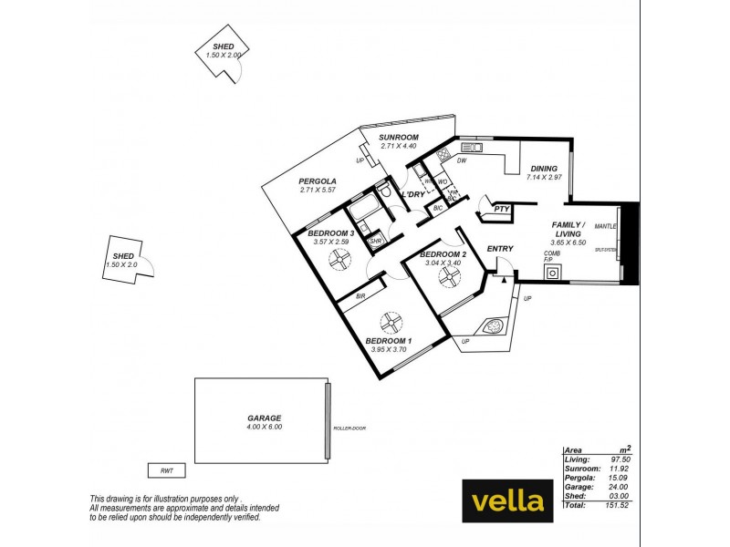 63 Salisbury Avenue, Valley View SA 5093 Floorplan