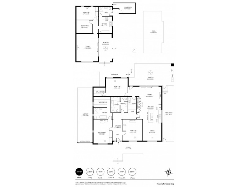 454 The Parade, Rosslyn Park SA 5072 Floorplan