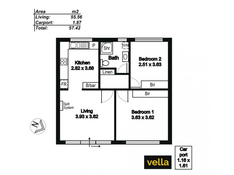 7/169 Kensington Road, Kensington SA 5068 Floorplan