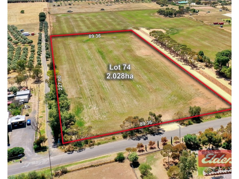 Lot 74,  Parkers Road, Gawler Belt SA 5118