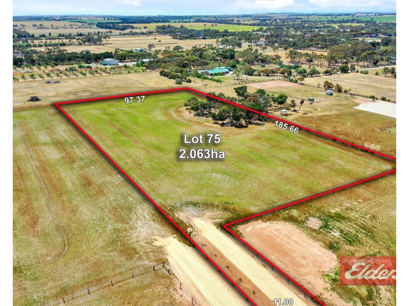 Lot 75,  Parkers Road, Gawler Belt SA 5118