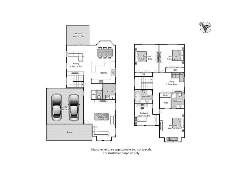 12 Quaama Close, Prestons NSW 2170 Floorplan