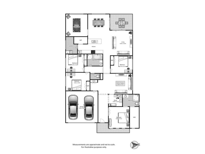 6 Seton St, Oran Park NSW 2570 Floorplan