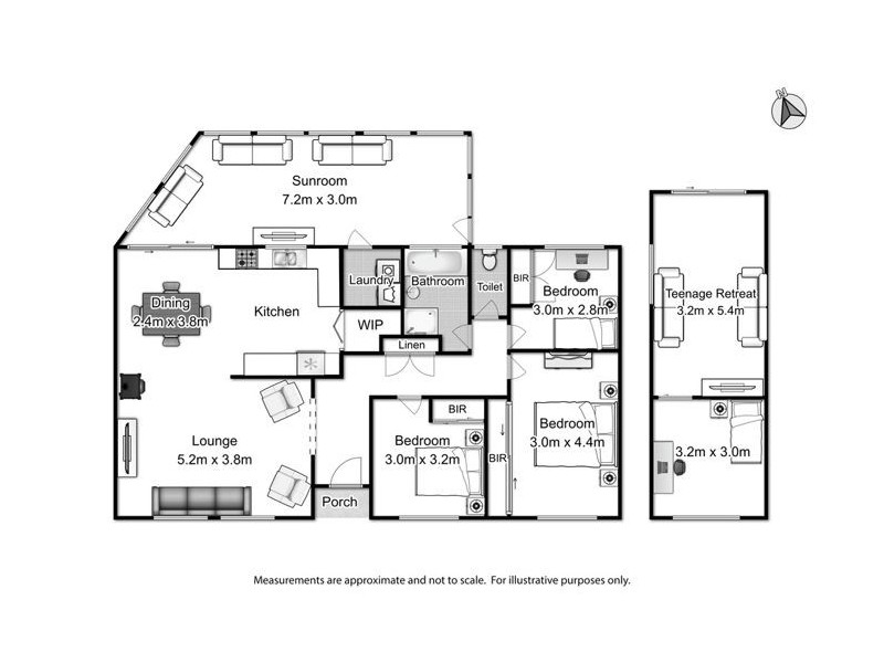 9 Newmen Close, Wetherill Park NSW 2164 Floorplan