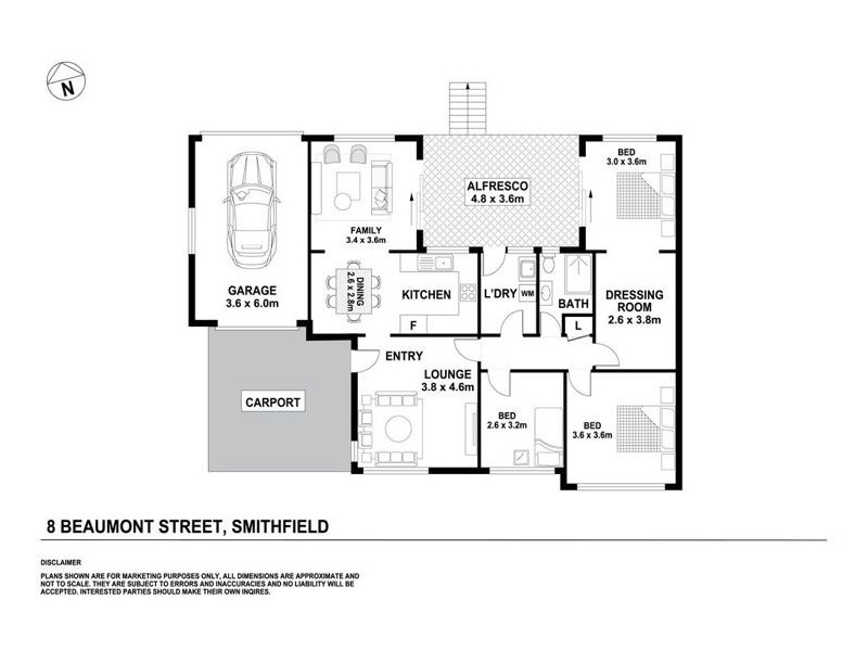 8 Beaumont St, Smithfield NSW 2164