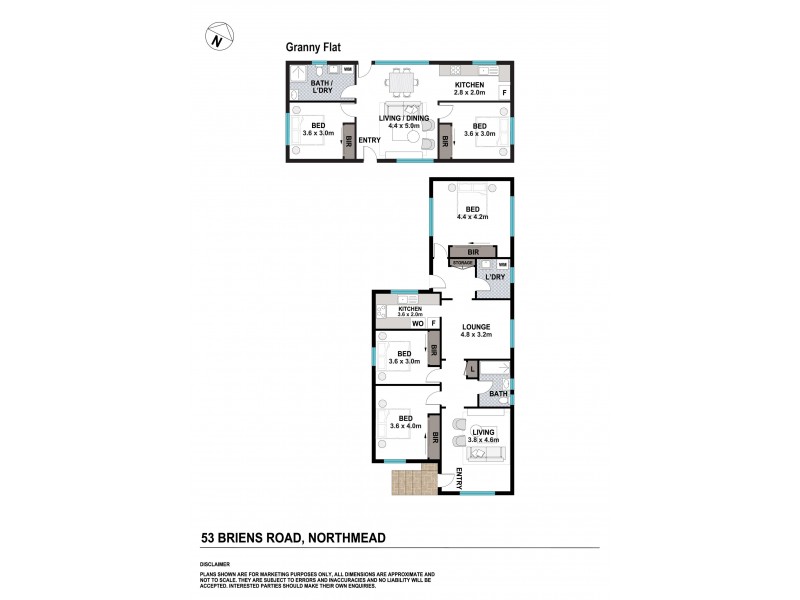 53 Briens road, Northmead NSW 2152 Floorplan