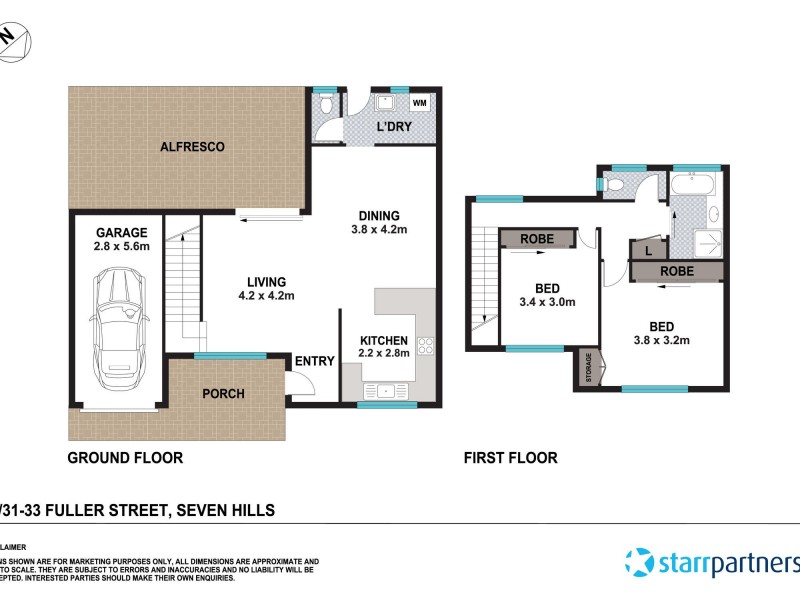 8/31-33 Fuller Street, Seven Hills NSW 2147 Floorplan