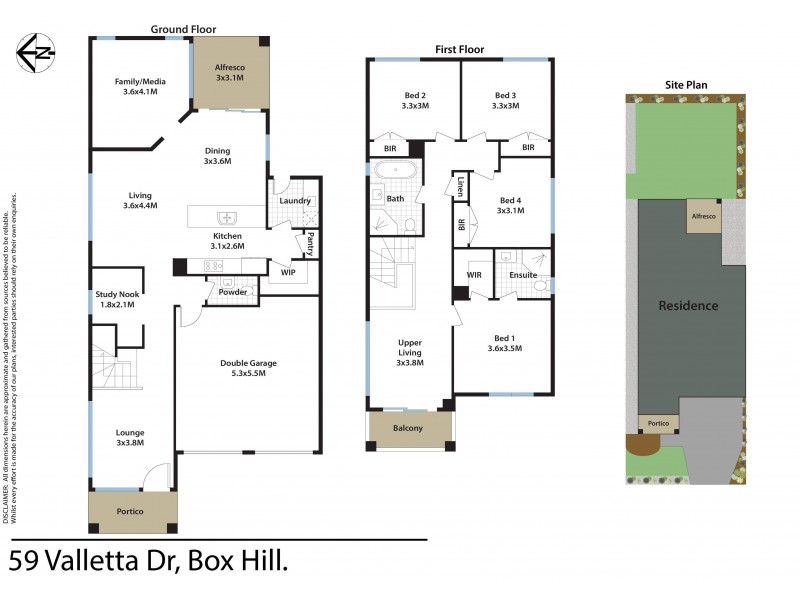 59 Valletta Drive, Box Hill NSW 2765 Floorplan