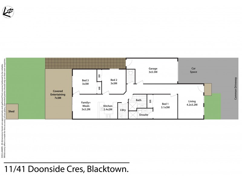 11/41 Doonside Crescent, Blacktown NSW 2148 Floorplan