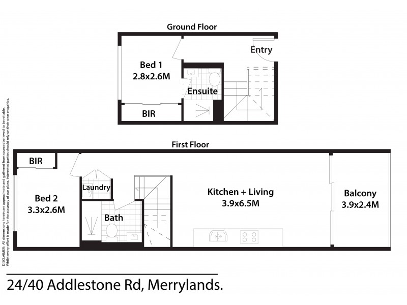 24/40-42  Addlestone Road, Merrylands NSW 2160 Floorplan