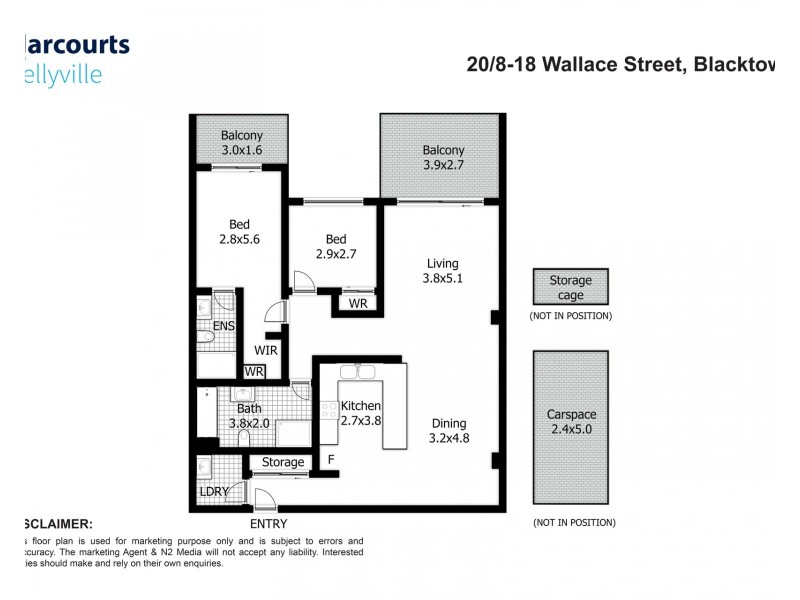 20/8-18 Wallace Street, Blacktown NSW 2148