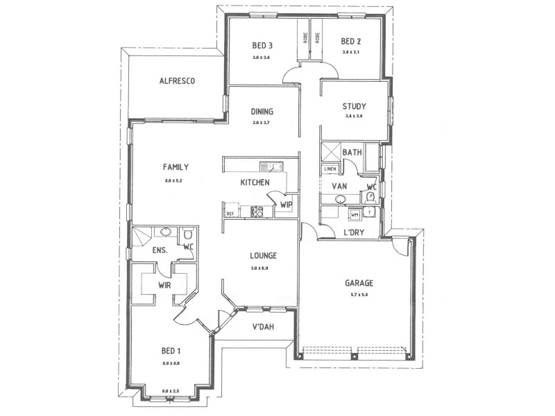 18 George Francis Drive, Mount Compass SA 5210 Floorplan
